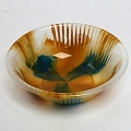 セネガルプラスチック　ボウル　0.3L 黄+青
