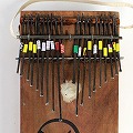 ザウォセ一家のチリンバ 小 20キー _2603 一点物