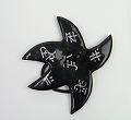 【SALE】牛角パーツ付き髪留めゴム  アラブ文字  ELE @2500→2000円