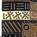 NDOMO泥染ブランケット小 03 一点物