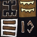 NDOMO泥染ブランケット小 10 一点物