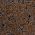 NDOMO 泥染ブランケット小 32 一点物