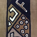 NDOMO泥染ブランケット小 34 一点物