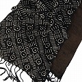 泥 藍 染薄布ショールNDOMO 2512 一点物