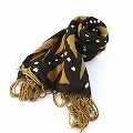 泥染ショール 2602 一点物