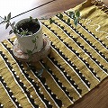泥染スカーフ3列 2601 一点物
