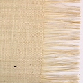 ラフィア生地ラバン生成り60x180ナチュラル