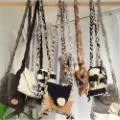 【SALE】ケナナニッターズ ウール動物ポシェト シマウマ @2900→1800円