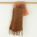 【SALE】ベビーモ キッドモヘアマフラー 20x135 ファイヤーウッドコーラル @10000→8000円