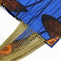 パーニュバッグ 両脇メッシュ オリーブメッシュ 青系パーニュ