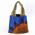 パーニュバッグ 両脇メッシュ オリーブメッシュ 青系パーニュ