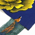 パーニュバッグ 両脇メッシュ 緑メッシュ 青系パーニュ