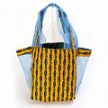 パーニュバッグ 両脇メッシュ ターコイズメッシュ 黄緑系パーニュ