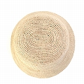 【受注商品】ラフィア帽子 楕円 小格子 B6