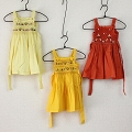 スモッキング刺繍幼児ワンピース 6ヶ月幼児用