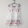 カットワーク刺繍幼児ワンピース 1才児用