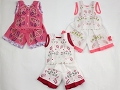 カットワーク刺繍幼児アンサンブル 6ヵ月幼児用