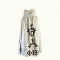 コットン刺繍2WAYスカート7 一点物 03