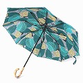 【受注商品】パーニュ折りたたみ日傘 竹取手　楽折り 3607