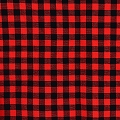 マサイシュカ(マサイブランケット)  赤x黒 チェッカー 3x3