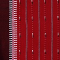 マサイシュカ 赤x白x黒 かすり シェラ