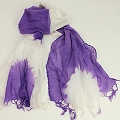 薄地カラーショール ムラサキ ￥3800→2800