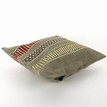 泥染めクッションカバー35x35 チンアナゴ