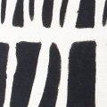 泥染クッションカバー35x35echellerebeccak黒白