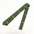パーニュネクタイ 細 緑系