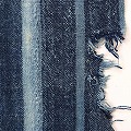 ドゴン藍染古布 縞 09 一点物