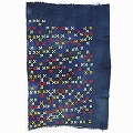 ドゴン藍染ねんねこ布 刺繍 _04 一点物