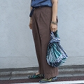 パーニュ 手提げバッグ マチつき エメラルド