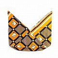 パーニュあづま袋 小  鳩 オレンジ 89