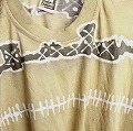 泥染めTシャツ 04 L黄化繊 一点物