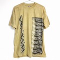 泥染めTシャツ 05L 化繊 一点物