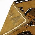 泥染め絵 アフリカ地図 特大  一点物
