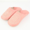 【SALE】彫り絵バブーシュ 39 S26サーモン @4000→2800