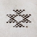 手織ベッドカバー 焦げ茶 25SS一点物
