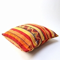 【受注商品】ベルベル クッションカバー 45x45 赤系 スリットタイプ