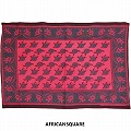 スペシャルカンガ タンザニア製 ケニア重ね染め フチ縫い ピンク NAOMBA MUNGU KILA JEMA ANISHUSHE