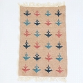 チュニジアキリム 玄関マット 小 07 一点物-07