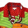 パーニュ開襟半袖シャツ　L/M 自転車