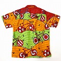 パーニュ開襟半袖シャツ　L/M 自転車