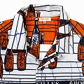 パーニュ開襟半袖シャツ　L/M 6ボトル