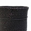 イリンガバスケット S 黒無地 黒経糸 SB