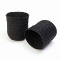 イリンガバスケット S 黒無地 黒経糸 SB
