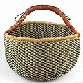 ブルキナバスケット L 径35-40cm 無地