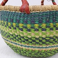 ブルキナバスケット カラーM 径30-35cm カラー 01シンプル系/02カラフル系