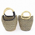 ボルガバスケット ナチュラル丸底 ニケ
