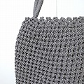 ナイロンバッグ ぽってり グレー 25SS一点物